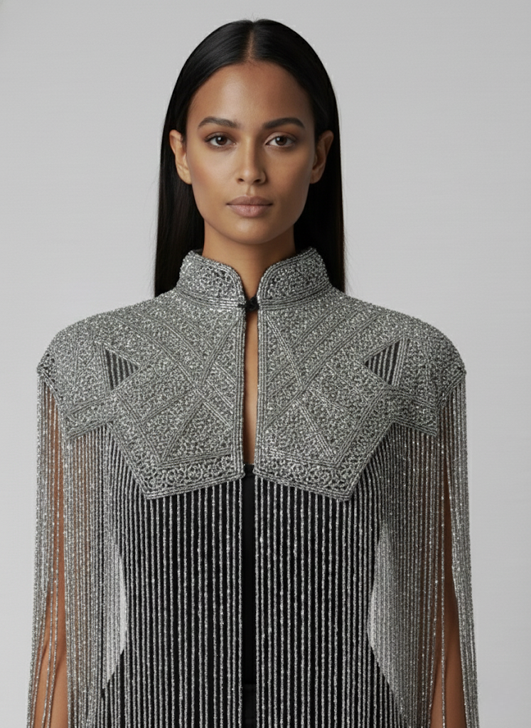 Argent Line Cape